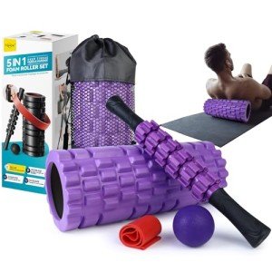 5-in-1 Foam Roller Set for Muscle Therapy