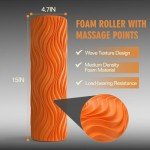 Foam Roller for Deep Tissue Massage and Therapy