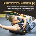 High-Density Foam Roller for Muscle Massage & Stretching