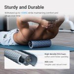 XCOOL Deep Tissue Foam Roller for Back Pain