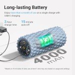 XCOOL Deep Tissue Foam Roller for Back Pain