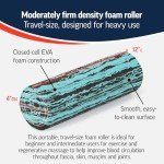 Travel-Size Foam Roller for Self-Massage by LO ROX