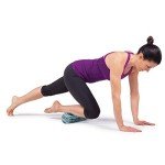 Travel-Size Foam Roller for Self-Massage by LO ROX