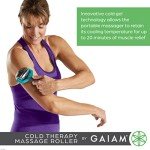 Gaiam Restore Cold Therapy Massage Roller Tool