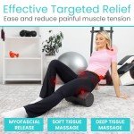 Vive Foam Roller – 30.5 cm High Density Massage Stick