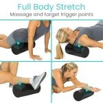 Vive Foam Roller – 30.5 cm High Density Massage Stick