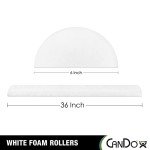 CanDo Half Foam Roll 15.2 x 91.4 cm