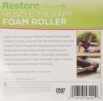 GAIAM Restore Muscle Therapy Foam Roller with DVD