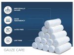 Gauze Rolls Pack of 24 – Premium Quality Lint and Latex-Free 4 inches x 4.1 Yards Conforming Stretch Bandages Designed for Effective Wound Care & Comfort - Ideal for use as a Mummy wrap