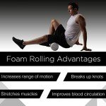 High Density 12" TheraBand Foam Roller for Recovery