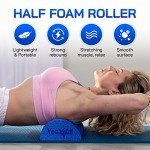 Yes4All 36” Half Foam Roller for Therapy & Yoga