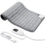 Electric Heating Pad with Multiple Temp Settings