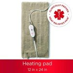 Sunbeam King Size Heating Pad with Moist Heat