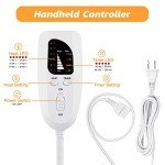 Electric Heating Pad with Multiple Temp Settings