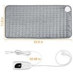 Electric Heating Pad with Multiple Temp Settings