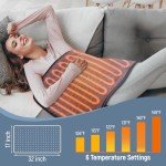 King Size Electric Heating Pad – 6 Heat Settings