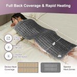 Qfun XXL Electric Heating Pad for Pain Relief