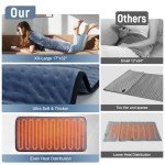 King Size Electric Heating Pad – 6 Heat Settings
