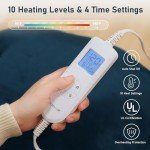 Large Electric Heating Pad for Back Pain Relief