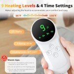 Electric Neck and Shoulder Heating Pad with Timers