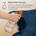 Large Electric Heating Pad for Back Pain Relief