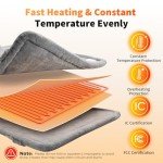 Electric Neck and Shoulder Heating Pad with Timers