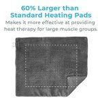 Ultra-Wide Heating Pad for Neck and Back Pain