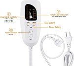 Electric Heating Pad 24'' x 12'', 6 Levels