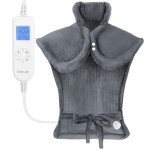 Large Electric Heating Pad for Back Pain Relief