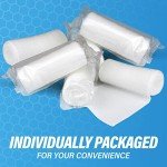 Gauze Rolls –36 Rolls- Premium First Aid Supplies for Safe Adventuring–Flexible, Stretchable, Breathable Gauze Bandage Rolls – 3” x 4.1 Yards Bandage Wrap for Wound Dressing
