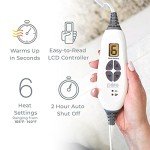 Pure Enrichment PureRelief XL Heating Pad, 6 Settings