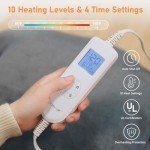 Large Electric Heating Pad for Back Pain Relief