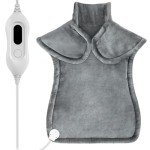 Large Electric Heating Pad for Back and Neck