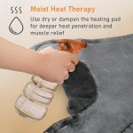 Large Electric Heating Pad for Back Pain Relief