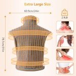 Large Electric Heating Pad for Back and Neck