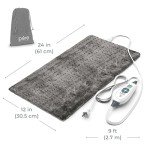 Pure Enrichment PureRelief XL Heating Pad, 6 Settings