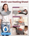 Extra Large Heating Pad for Neck and Back Relief
