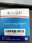 HEALQU Premium Gauze Rolls - 4” x 4.1 Yards - 24 Rolls, Individually Wrapped Conforming Stretch Gauze Bandage - Super Soft Woven Stretch Gauze Bandages for Primary Wound Dressing Support