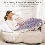 Luxury Electric Heating Pad with Child Lock