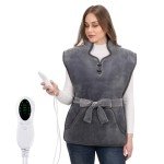 Large Electric Heating Pad for Back and Neck