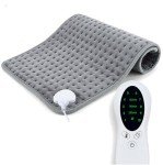 Electric Heating Pad for Cramps and Pain Relief