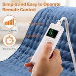 OneAmg 49"x12" Electric Heating Pad for Pain Relief