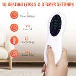 Large Electric Heating Pad for Back and Neck