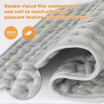 Electric Heating Pad for Cramps and Pain Relief