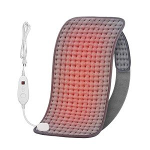 Electric Heating Pad 12x24” for Muscle Relief
