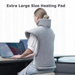 Large Heating Pad for Back and Neck Pain Relief