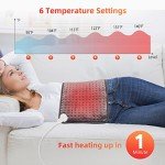 Electric Heating Pad 12x24” for Muscle Relief