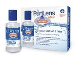 Purilens Mini Preservative Free Saline Six (60-mL) Bottles, Clear, 2 Fl Oz (Pack of 6)