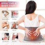 Electric Heating Pad for Back Pain Relief
