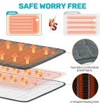 KLADNDER Electric Heating Pad for Pain Relief